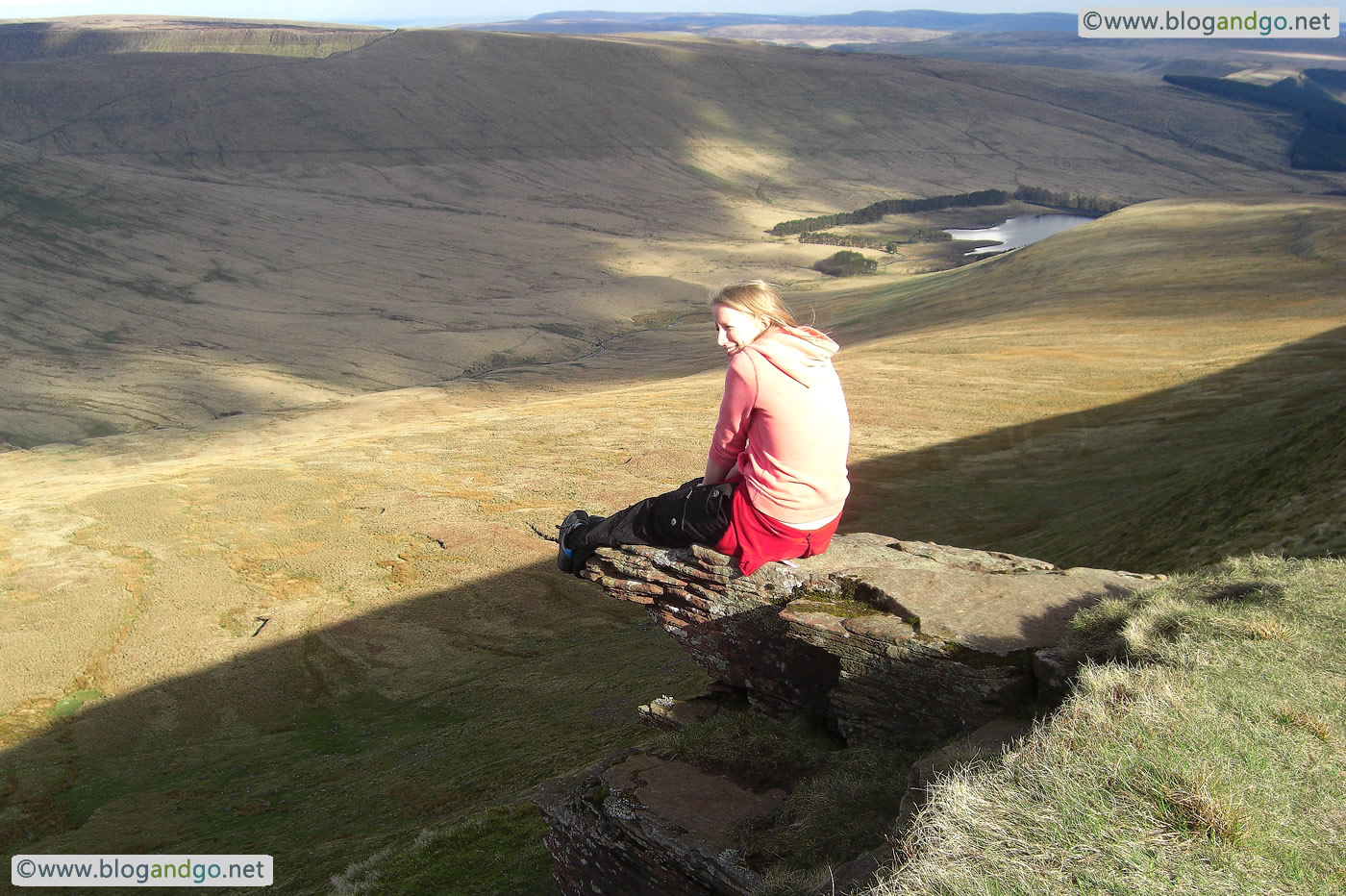 Brecon Beacons - Overlooking the valley